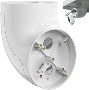 Eave Mount for Ring Floodlight Cam Wired Plus/Pro, Ring Smart Lighting Floodlight, Blink Wired Floodlight Cameras, Wyze Floodlight Camera V2/Pro and Roku Flood light Cam Mounting Bracket, Easy Install Eave Mount for Ring Floodlight Cam Wired Plus/Pro, Ring Smart Lighting Floodlight, Blink Wired Floodlight Cameras, Wyze Floodlight Camera V2/Pro and Roku Flood light Cam Mounting Bracket, Easy Install