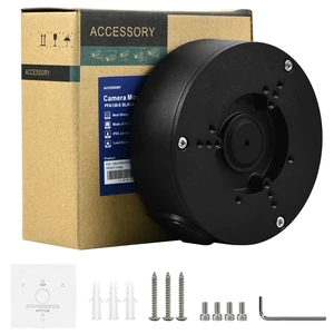 VALUCAMPFA130-E Black Security Camera Bracket Wall Ceilling Mounting Junction Box IP66 WaterProof for Bullet Turret Dome Cam HDW4631C-A,PFW3849S-A180-AS-PV,HFW2841S-S,HDW3849H-AS-PV,PDW3849-A180-AS-PV VALUCAMPFA130-E Black Security Camera Bracket Wall Ceilling Mounting Junction Box IP66 WaterProof for Bullet Turret Dome Cam HDW4631C-A,PFW3849S-A180-AS-PV,HFW2841S-S,HDW3849H-AS-PV,PDW3849-A180-AS-PV
