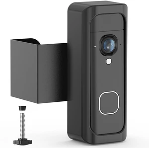 Anti-Theft Blink Doorbell Mount for Blink Battery Doorbell 2K+, Black | No-Drill, Renter-Friendly Bracket, Doorbell Holder for Apartment Door, Not Block Doorbell Motion Sensor, Ideal for Home Anti-Theft Blink Doorbell Mount for Blink Battery Doorbell 2K+, Black | No-Drill, Renter-Friendly Bracket, Doorbell Holder for Apartment Door, Not Block Doorbell Motion Sensor, Ideal for Home