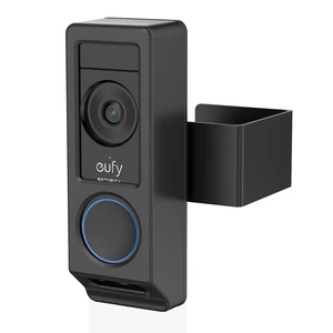 Anti-Theft Video Doorbell Mount for Eufy E340 Camera, No-Drill Adjustable Mounting Bracket Holder Accessories for Eufy Doorbell Camera Mount, Apartment Door Bell Kits for Home Rentals Room (Black) Anti-Theft Video Doorbell Mount for Eufy E340 Camera, No-Drill Adjustable Mounting Bracket Holder Accessories for Eufy Doorbell Camera Mount, Apartment Door Bell Kits for Home Rentals Room (Black)