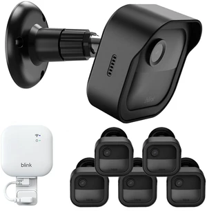 5 Pack Blink Camera Mount for Outdoor 2K+/4th Gen, Blink Sync Module Mount | Weatherproof Protective Covers for Blink Outdoor Camera, 360°Adjustable Wall Mount, Black 5 Pack Blink Camera Mount for Outdoor 2K+/4th Gen, Blink Sync Module Mount | Weatherproof Protective Covers for Blink Outdoor Camera, 360°Adjustable Wall Mount, Black