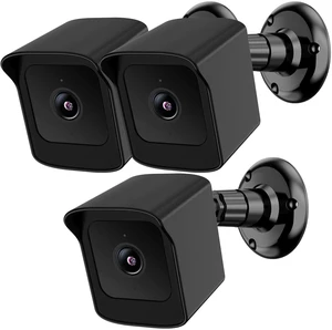Wyze Camera Outdoor Mount, 360°Swivel Wyze Wall Mount for Wyze Cam V4/V3 | Weatherproof Protective Cover, Wall Mount Solid Housing for Wyze Outdoor Indoor Smart Home System, 3 Pack, Black Wyze Camera Outdoor Mount, 360°Swivel Wyze Wall Mount for Wyze Cam V4/V3 | Weatherproof Protective Cover, Wall Mount Solid Housing for Wyze Outdoor Indoor Smart Home System, 3 Pack, Black