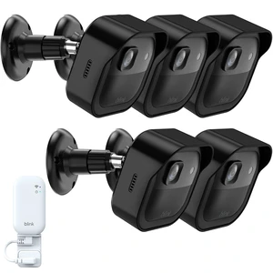 Blink Outdoor 2K Mount, Wall Mount for Blink Outdoor 2K+ Camera, 5 Pack | Weatherproof Covers, 360°Adjustable Blink Wall Mount, Space-Saving Outlet Wall Mount for Sync Module, Snap-on Install, Black Blink Outdoor 2K Mount, Wall Mount for Blink Outdoor 2K+ Camera, 5 Pack | Weatherproof Covers, 360°Adjustable Blink Wall Mount, Space-Saving Outlet Wall Mount for Sync Module, Snap-on Install, Black