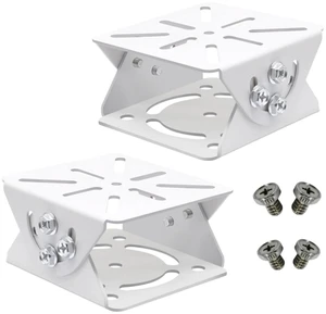 Coolotic 2-Set CCTV Security Camera Universal Pole Mounting Mount Bracket Adapter for PTZ Dome Surveillance Camera (2X 2D Mount Adapter) Coolotic 2-Set CCTV Security Camera Universal Pole Mounting Mount Bracket Adapter for PTZ Dome Surveillance Camera (2X 2D Mount Adapter)