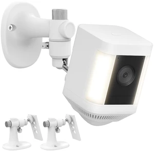 2Pack Wall Mount Bracket for Ring Spotlight Cam Battery Spotlight Cam Plus/Pro Battery, Adjustable Durable Mount Stand, Drill or No Drill Two Ways Installation 2Pack Wall Mount Bracket for Ring Spotlight Cam Battery Spotlight Cam Plus/Pro Battery, Adjustable Durable Mount Stand, Drill or No Drill Two Ways Installation