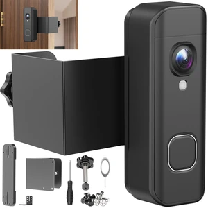 Anti-Theft Doorbell Mount Compatible with Blink 2026 Battery Doorbell 2K+, No Drill Doorbell Camera Mount, Wireless Video Doorbell Mounting Bracket for Apartment Rental, Not for Security Door Anti-Theft Doorbell Mount Compatible with Blink 2026 Battery Doorbell 2K+, No Drill Doorbell Camera Mount, Wireless Video Doorbell Mounting Bracket for Apartment Rental, Not for Security Door