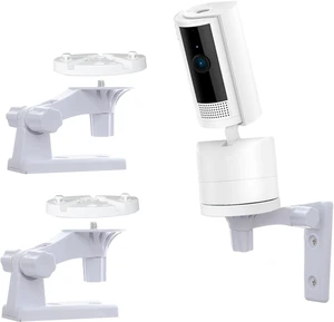 Camera Mount Compatible with Pan-Tilt Indoor Cam, Blink Mini Pan-Tilt Camera, WYZE Cam Pan V3/V4, WYZE Duo Cam,Camera Ceiling Mount, 180°Adjustable Pan Tilt Cam Bracket Replacement, 2 Pack Camera Mount Compatible with Pan-Tilt Indoor Cam, Blink Mini Pan-Tilt Camera, WYZE Cam Pan V3/V4, WYZE Duo Cam,Camera Ceiling Mount, 180°Adjustable Pan Tilt Cam Bracket Replacement, 2 Pack