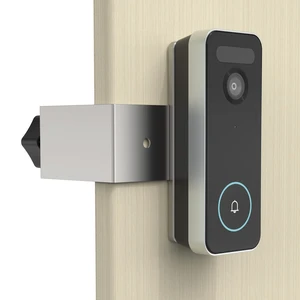 Holicfun No-Drill Door Mount for AOSU Video Doorbell Camera Wireless | Anti-Theft Aluminum Alloy Bracket, Compatible with 0.82-2.08 in Thick Doors Holicfun No-Drill Door Mount for AOSU Video Doorbell Camera Wireless | Anti-Theft Aluminum Alloy Bracket, Compatible with 0.82-2.08 in Thick Doors