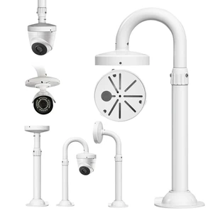 COMPCCTV Security Camera Mount Bracket, Dome Camera Mount Universal Camera Wall Mounting Bracket/IP Camera for CCTV Security Camera, U Type Telescopic Adjustable (15.7-23.6 inch) COMPCCTV Security Camera Mount Bracket, Dome Camera Mount Universal Camera Wall Mounting Bracket/IP Camera for CCTV Security Camera, U Type Telescopic Adjustable (15.7-23.6 inch)