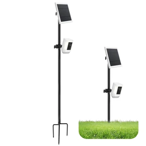 Ground Stake Mount for Security Cameras & Solar Panels, Fit Ring Blink Eufy | Compatible with Ring, Compatible with Blink, Compatible with Google Nest, Compatible with Eufy, Compatible with Wyze