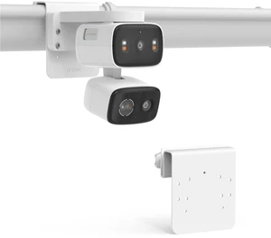VOMENC Gutter Mount for TP-Link Tapo C246D/C236/C216/C113/C420/C400/C400 KIT/C460/C217 Security Cameras, Easy Installation with Precise Hole Positioning (White) VOMENC Gutter Mount for TP-Link Tapo C246D/C236/C216/C113/C420/C400/C400 KIT/C460/C217 Security Cameras, Easy Installation with Precise Hole Positioning (White)