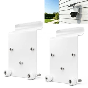 SZSDMY 2 Pack Vinyl Siding Mount Compatible with Eufy SoloCam S340 E30 E42 & 4G LTE Cam S330, No Drill Stainless Steel Solar Security Camera Bracket, Rustproof Outdoor Wall Mount Holder SZSDMY 2 Pack Vinyl Siding Mount Compatible with Eufy SoloCam S340 E30 E42 & 4G LTE Cam S330, No Drill Stainless Steel Solar Security Camera Bracket, Rustproof Outdoor Wall Mount Holder