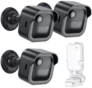 3 Pack Outdoor Camera Mount for Blink Outdoor 4/Outdoor 2K+/3rd Gen, Weatherproof Protective Housing and 360°Adjustable Wall Mount Bracket for Blink Outdoor Camera
