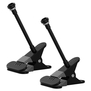 Universal No-Drill Camera Clip Mount for Ring, Blink, Eufy, Google Nest, Wyze & Arlo Cameras, 20cm Adjustable Gooseneck Clamp Stand for Indoor Outdoor Security Cameras (2 Pack, Black) Universal No-Drill Camera Clip Mount for Ring, Blink, Eufy, Google Nest, Wyze & Arlo Cameras, 20cm Adjustable Gooseneck Clamp Stand for Indoor Outdoor Security Cameras (2 Pack, Black)