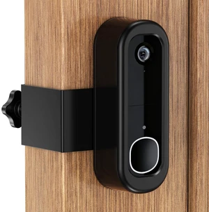 Anti-Theft Doorbell Mount Compatible with Arlo Video Doorbell 2K/HD (2nd Gen), No-Drill Adjustable Mounting Bracket for Arlo Doorbell Camera, Accessories for Apartments, Businesses Home (Black) Anti-Theft Doorbell Mount Compatible with Arlo Video Doorbell 2K/HD (2nd Gen), No-Drill Adjustable Mounting Bracket for Arlo Doorbell Camera, Accessories for Apartments, Businesses Home (Black)