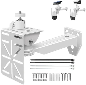 Security Camera Mount System - Modular 3-in-1 Adjustable Outdoor/ Indoor Bracket for Wall/Ceiling Flat Surface Mounting | Fit CCTV, Flood Lights, Solar Panels Security Camera Mount System - Modular 3-in-1 Adjustable Outdoor/ Indoor Bracket for Wall/Ceiling Flat Surface Mounting | Fit CCTV, Flood Lights, Solar Panels