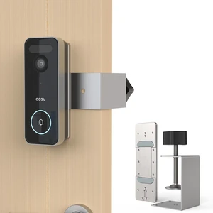 Anti-Theft Doorbell Mount for AOSU Doorbell Camera Wireless, Fits Inward-Swinging Apartment Doors with Gap Wider Than 0.063'' Anti-Theft Doorbell Mount for AOSU Doorbell Camera Wireless, Fits Inward-Swinging Apartment Doors with Gap Wider Than 0.063''