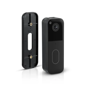 Wasserstein No-Drill Mount Compatible with Blink Video Doorbell 1st Gen & 2nd Gen - Adhesive Wall Mount/Mounting Bracket for Blink Doorbell (Black) Wasserstein No-Drill Mount Compatible with Blink Video Doorbell 1st Gen & 2nd Gen - Adhesive Wall Mount/Mounting Bracket for Blink Doorbell (Black)