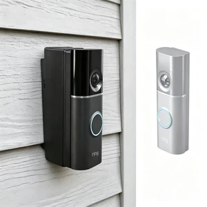 Vinyl Siding Swivel Mount for Ring 2025/2026 New Model & Blink 2K+ Doorbell | 30°-55° Angle Adjustable No-Drill/Screw-in Dual Mount Holder for both Battery/Wired Video Camera Doorbell Vinyl Siding Swivel Mount for Ring 2025/2026 New Model & Blink 2K+ Doorbell | 30°-55° Angle Adjustable No-Drill/Screw-in Dual Mount Holder for both Battery/Wired Video Camera Doorbell