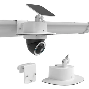 Koroao Rain Sun Shield Cover with Adjustable Solar Panel Gutter Mount for Eufy 4G LTE Cam S330,All-in-One ABS Cover Housing Bracket for Camera and Solar Panel (Gutter Mounting) Koroao Rain Sun Shield Cover with Adjustable Solar Panel Gutter Mount for Eufy 4G LTE Cam S330,All-in-One ABS Cover Housing Bracket for Camera and Solar Panel (Gutter Mounting)