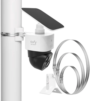 Augstci No-Drill Pole Mount for eufy Security SoloCam S340/E30/E42 | No-drill outdoor mount with 3 stainless steel clamps for 1.5-7.5 in poles, downspouts and fence posts; camera not included Augstci No-Drill Pole Mount for eufy Security SoloCam S340/E30/E42 | No-drill outdoor mount with 3 stainless steel clamps for 1.5-7.5 in poles, downspouts and fence posts; camera not included