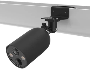 TIUIHU Gutter Mount Bracket with Silicone Cover Skins Compatible with TP-Link Tapo MagCam C425Tapo MagCam C402 Security Camera(Black) TIUIHU Gutter Mount Bracket with Silicone Cover Skins Compatible with TP-Link Tapo MagCam C425Tapo MagCam C402 Security Camera(Black)