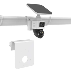 Koroao Gutter Mount Bracket Compatible with eufy PoE NVR Security System S4 Max,eufyCam S4 and eufy PoE Bullet-PTZ Cam S4 Security Camera (White) Koroao Gutter Mount Bracket Compatible with eufy PoE NVR Security System S4 Max,eufyCam S4 and eufy PoE Bullet-PTZ Cam S4 Security Camera (White)