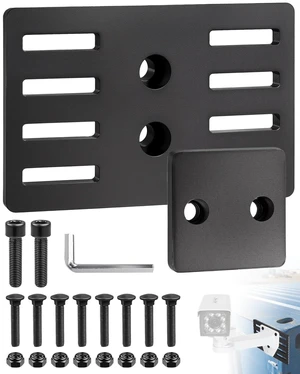 Camera Mounting Platform for Shipping Containers, Outdoor Lights Mount | No-Drill Adjustable Rail for Conex Box Cameras Lights Ladder Antenna Outdoor Equipment Installation Camera Mounting Platform for Shipping Containers, Outdoor Lights Mount | No-Drill Adjustable Rail for Conex Box Cameras Lights Ladder Antenna Outdoor Equipment Installation