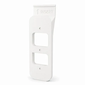 SplashNColor No-Drill Vinyl Siding Clip Compatible with Blink Video Doorbell 2nd Gen (BDM00200U)  Profile-Matched Clapboard or Dutch Lap Fit | Hooks Under the Siding Lip | Removable, No-Holes