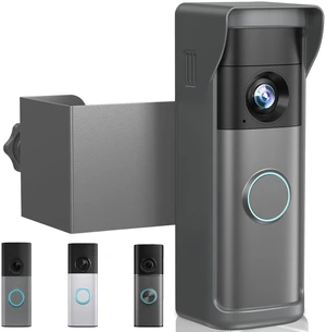Anti-Theft Doorbell Mount Compatible with R-ing Newest 2026 Battery Doorbell/Plus/Pro, No Drill Wireless Video Camera Doorbell Bracket with Rain Cover for Apartment Rental, Not for Security Door(Grey) Anti-Theft Doorbell Mount Compatible with R-ing Newest 2026 Battery Doorbell/Plus/Pro, No Drill Wireless Video Camera Doorbell Bracket with Rain Cover for Apartment Rental, Not for Security Door(Grey)