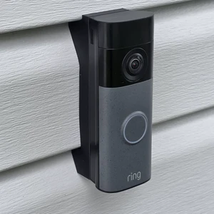 No-Drill 4.5" Dutch Lap Siding Mount Bracket Compatible with with Ring Battery Doorbell (Newest Retinal Models) Battery Doorbell 2K, Plus 2K & Pro 4K Snap-On Bracket No-Drill 4.5" Dutch Lap Siding Mount Bracket Compatible with with Ring Battery Doorbell (Newest Retinal Models) Battery Doorbell 2K, Plus 2K & Pro 4K Snap-On Bracket