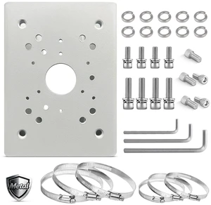 Universal Security Camera Mount Brackets Vertical Pole Corner Mount Bracket | Vertical Pole Mount Adapter Bracket for CCTV Camera Pole Clamp Solar Panel Clamps Outdoor Video Surveillance Universal Security Camera Mount Brackets Vertical Pole Corner Mount Bracket | Vertical Pole Mount Adapter Bracket for CCTV Camera Pole Clamp Solar Panel Clamps Outdoor Video Surveillance