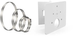 Holicfun Pole Mount for eufyCam S4, PoE Bullet-PTZ Cam S4 and PoE Cam E40 | Mounting on round or square poles 1.512 inches in diameter, no-drill bracket for quick and flexible installation Holicfun Pole Mount for eufyCam S4, PoE Bullet-PTZ Cam S4 and PoE Cam E40 | Mounting on round or square poles 1.512 inches in diameter, no-drill bracket for quick and flexible installation