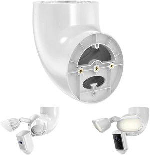 EDUP® Ring Camera Eave Mount for Ring Floodlight Cam Wired Plus/Pro | Fits for Ring Floodlight Cam Wired Pro & Ring Floodlight Cam Wired Plus & Blink Wired Floodlight Camera, White EDUP® Ring Camera Eave Mount for Ring Floodlight Cam Wired Plus/Pro | Fits for Ring Floodlight Cam Wired Pro & Ring Floodlight Cam Wired Plus & Blink Wired Floodlight Camera, White