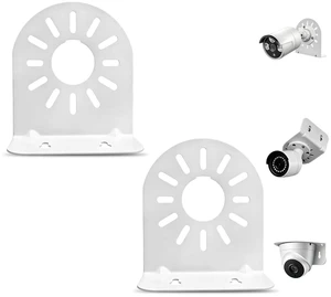 L-Shape CCTV Camera Bracket, Universal Security Camera Wall Mount Bracket | L-Shape Design, Heavy Duty Steel, Wide Compatibility, Cable Routing, Flexible Mounting, Easy Installation L-Shape CCTV Camera Bracket, Universal Security Camera Wall Mount Bracket | L-Shape Design, Heavy Duty Steel, Wide Compatibility, Cable Routing, Flexible Mounting, Easy Installation