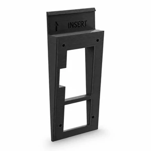 SplashNColor 3D Printed No-Drill Clapboard Siding Clip Compatible with Ring Battery Doorbell & Video Doorbell 2, 3, 3 Plus, 4 Profile-Matched Fit for Clapboard Siding | Removable, No-Holes SplashNColor 3D Printed No-Drill Clapboard Siding Clip Compatible with Ring Battery Doorbell & Video Doorbell 2, 3, 3 Plus, 4 Profile-Matched Fit for Clapboard Siding | Removable, No-Holes