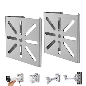 2pcs Stainless Steel Universal Vertical Pole Mount Bracket | Suitable for CCTV Camera PTZ Dome LED Wall/Stage Lights, Solar Panel Clamps(small size) Outdoor Video Surveillance 2pcs Stainless Steel Universal Vertical Pole Mount Bracket | Suitable for CCTV Camera PTZ Dome LED Wall/Stage Lights, Solar Panel Clamps(small size) Outdoor Video Surveillance