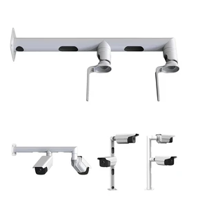 BeElion 15.7 Heavy-Duty Dual Bullet Camera Wall Mount Bracket, Steel & Aluminum Surveillance Camera Mount with 80×80mm Base,Steel & Aluminum Surveillance Bracket for Outdoor Home & Commercial Use BeElion 15.7 Heavy-Duty Dual Bullet Camera Wall Mount Bracket, Steel & Aluminum Surveillance Camera Mount with 80×80mm Base,Steel & Aluminum Surveillance Bracket for Outdoor Home & Commercial Use