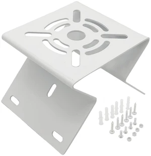 Medium Size External Corner Wall Mount Iron Plate Vertical Bracket for PTZ CCTV Surveillance Camera Metal Holder White Medium Size External Corner Wall Mount Iron Plate Vertical Bracket for PTZ CCTV Surveillance Camera Metal Holder White