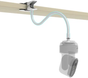 OkeMeeo No-Drill Mount for Arlo Essential Pan Tilt Security Camera, Heavy Duty Gooseneck Clip Mount (15.7 Inch) OkeMeeo No-Drill Mount for Arlo Essential Pan Tilt Security Camera, Heavy Duty Gooseneck Clip Mount (15.7 Inch)