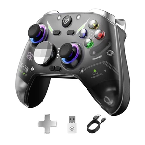 Aolion gaming K30 Wireless Controller, TMR Sticks, 2-Mode Triggers, Black | TMR Anti-Drift Sticks, Dual-Mode Hall Triggers, 1000Hz Polling, Back Buttons, RGB, Wired/2.4G/Bluetooth Aolion gaming K30 Wireless Controller, TMR Sticks, 2-Mode Triggers, Black | TMR Anti-Drift Sticks, Dual-Mode Hall Triggers, 1000Hz Polling, Back Buttons, RGB, Wired/2.4G/Bluetooth