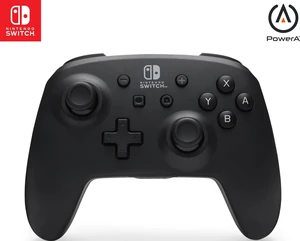 PowerA Wireless Controller - Nintendo Switch/Switch Lite/Switch-OLED Model, Nintendo Switch 2, Jet Black, Gamepad, Bluetooth, Motion Controls, Advanced Gaming Buttons, officially licensed PowerA Wireless Controller - Nintendo Switch/Switch Lite/Switch-OLED Model, Nintendo Switch 2, Jet Black, Gamepad, Bluetooth, Motion Controls, Advanced Gaming Buttons, officially licensed