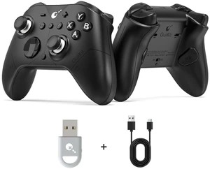 GuliKit ES MAX Gaming Controller,Fast Bluetooth Wireless & Wired Gamepad | for PC/Steam/Switch/Android, Angle TMR Sticks, Dual-mode Triggers, Back Buttons, Switch 2 Wakeup & Gyro, Versatile Adapter GuliKit ES MAX Gaming Controller,Fast Bluetooth Wireless & Wired Gamepad | for PC/Steam/Switch/Android, Angle TMR Sticks, Dual-mode Triggers, Back Buttons, Switch 2 Wakeup & Gyro, Versatile Adapter