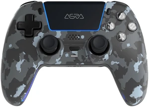 ASRVA Gray Camouflage Wireless Gaming Controller for PS5/ PC/Steam & Mobile, Hall Effect Joystick & Triggers, 6-Axis Gyro, 1000mAh Battery, Programmable Back Buttons ASRVA Gray Camouflage Wireless Gaming Controller for PS5/ PC/Steam & Mobile, Hall Effect Joystick & Triggers, 6-Axis Gyro, 1000mAh Battery, Programmable Back Buttons