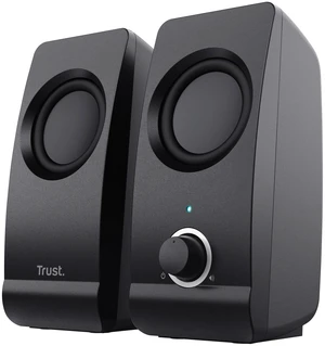 Trust Remo 2.0 PC Speakers, 16W (8W RMS), USB Powered, Jack 3.5mm, Stereo Speaker Set with Volume Control, Compact Sound System for Computer and Laptop - Black Trust Remo 2.0 PC Speakers, 16W (8W RMS), USB Powered, Jack 3.5mm, Stereo Speaker Set with Volume Control, Compact Sound System for Computer and Laptop - Black