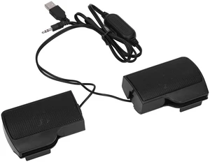 Zerodis Laptop Speakers, USB Powered Soundbar with Screen Clip, Stereo Computer Speaker for Monitor Desktop PC, Wired Mini Sound Bar with Passive Radiators, Plug and Play Zerodis Laptop Speakers, USB Powered Soundbar with Screen Clip, Stereo Computer Speaker for Monitor Desktop PC, Wired Mini Sound Bar with Passive Radiators, Plug and Play