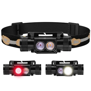 sofirn H25LR Rechargeable LED Headlamp with Red Light, 90 High CRI | 5000K White LED & 660NM Red LED Waterproof Headlight sofirn H25LR Rechargeable LED Headlamp with Red Light, 90 High CRI | 5000K White LED & 660NM Red LED Waterproof Headlight