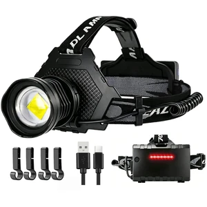 Mavtrail LED Headlamp Rechargeable, 99000 High Lumen Super Bright Headlight | 95 Hours Long Lasting, 12 Modes & Adjustable Focus Head Flashlight, IPX7 Waterproof Head Lamps for Adults, Camping, Hiking Mavtrail LED Headlamp Rechargeable, 99000 High Lumen Super Bright Headlight | 95 Hours Long Lasting, 12 Modes & Adjustable Focus Head Flashlight, IPX7 Waterproof Head Lamps for Adults, Camping, Hiking