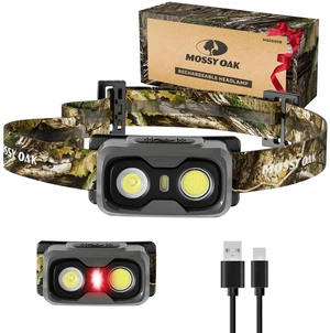 600 Lumens Rechargeable Headlamp, with White Red Light Mode | White Red Light, Memory Function, Dimmable Design, Lightweight, Non-Slip Band, Waterproof, For Hunting, Camping, Emergency 600 Lumens Rechargeable Headlamp, with White Red Light Mode | White Red Light, Memory Function, Dimmable Design, Lightweight, Non-Slip Band, Waterproof, For Hunting, Camping, Emergency