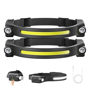AlpsWolf LED Headlamp Rechargeable 2 Pack, Motion Sensor Head Light | Memory, 2 XPE Spotlights, 260° Wide Beam, 500 Lumen 300ft Range, Waterproof USB-C Rechargeable Head Lamp for Camping and Work AlpsWolf LED Headlamp Rechargeable 2 Pack, Motion Sensor Head Light | Memory, 2 XPE Spotlights, 260° Wide Beam, 500 Lumen 300ft Range, Waterproof USB-C Rechargeable Head Lamp for Camping and Work